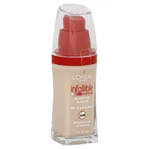 L'Oreal Paris Infallible Advanced Never Fail Makeup, Classic Ivory (2-Pack)