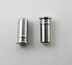 OXM.Parts New Polished Nose Bridge Pin Replacement for Oakley X Metal XX Juliet Penny Romeo 2 & Mars Rivet Tab Bushing Repair Sunglasses