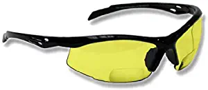 Bifocal Safety Glasses SB-9000 with Yellow Lenses, 1.50