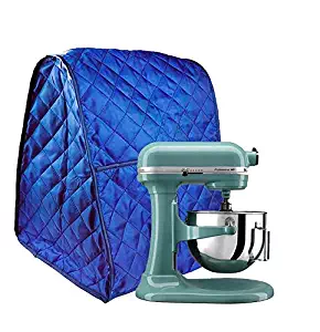 Hoocozi Stand Mixer Cover Dust-proof Waterproof Universal Cover Fit for All the Kitchenaid Mixer, Organizer Bag Included (Blue)