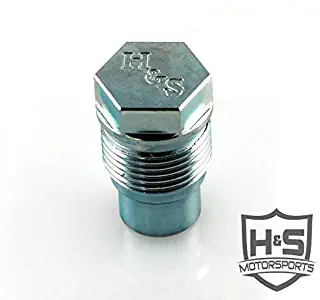 H&S Motorsports 213001 Fuel Rail Plug