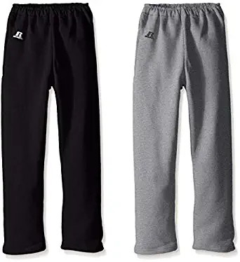 Russell Athletic Boys' Big Youth Dri-Power Fleece Open Bottom Pocket Pant