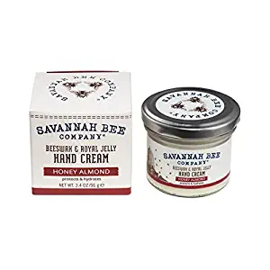 Savannah Bee Company Beeswax Hand Cream 3.4oz Jar.