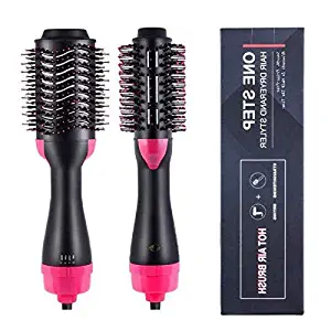 1 Pack Hair Dryer Brush One-Step Hair Dryer & Volumizer Hot Air Brush Hair Dryer Brush 3 in 1 Hair Dryer Styling Tools for All Hair Type High Power Salon Hair Brush Blow Dryer