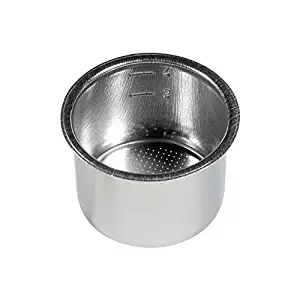 Univen Espresso Maker Filter Basket Cup Replaces DeLonghi 607604