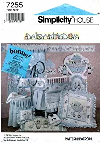 Simplicity 7255 Sewing Pattern Daisy Kingdom Baby Nursery Room Decor Accessories