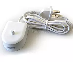 New Philips HX6100 Charger for Sonicare HeathyWhite Flexcare HX6500/HX6511/HX6530/HX6711/HX6730/HX6731/HX6732/HX6780/HX6781/HX6782/HX6902/HX6910/HX6930/HX6932/HX6942/HX6952/HX6972