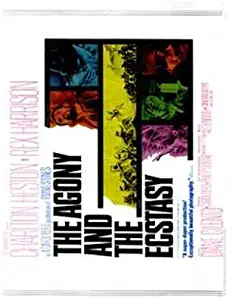 ArtFuzz The Agony and The Ecstasy Movie Poster 11 X 17 inch