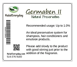 Germaben II - Natural Preservative - Clear Liquid Preservative - Great for making lotion, cream and shampoo - ready to-use complete preservative - 8oz