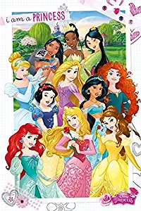 Disney Princess - TV Show / Movie Poster / Print (11 Princesses) (Size: 24" x 36") (By POSTER STOP ONLINE)