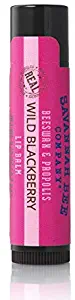 Savannah Bee Company Wild BlackBerry Organic Beeswax Lip Balm, 1 Stick