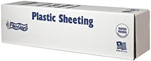 Covalence Plastics 6ML BLK 12X50 12-by-50-Foot 6-Millimeter Black Tyco Polyethylene Plastic Sheeting