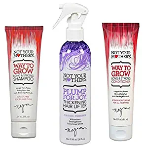 Not Your Mothers Shampoo Way To Grow (Long+Strong) 8 Ounce (235ml) (2 Pack)