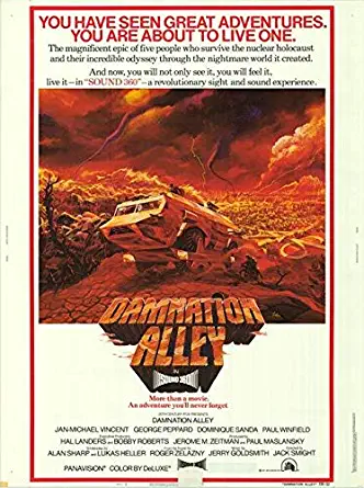 Damnation Alley - Authentic Original 30x40 Movie