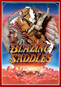 Blazing Saddles Movie Poster (27 x 40 Inches - 69cm x 102cm) (1974) Style B -(Cleavon Little)(Harvey Korman)(Madeline Kahn)(Gene Wilder)(Mel Brooks)(John Hillerman) by MG Poster