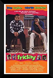ArtDirect Friday FRAMED 27x40 Movie Poster: Ice Cube