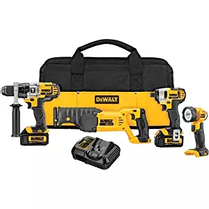 DEWALT DCK492L2 20V MAX Premium 4-Tool Combo Kit