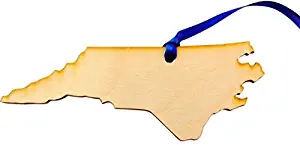 Westman Works State of North Carolina Wooden Christmas Ornament Handmade in The U.S.A.