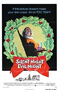 Silent Night Evil Night Movie Poster 24x36