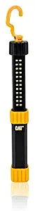 Cat CTBAR 150 Lumen Rechargeable 24 SMD LED Low Profile Worklight with Ratcheting Hook and Protected Charging Port (Black/Yellow)