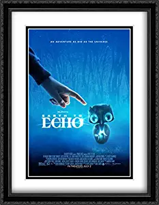Earth to Echo 28x36 Double Matted Large Large Black Ornate Framed Movie Poster Art Print
