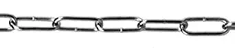 ASC MC256703 Low Carbon Steel Handy Link Utility Chain, Zinc Plated, 120 Trade, 7/64