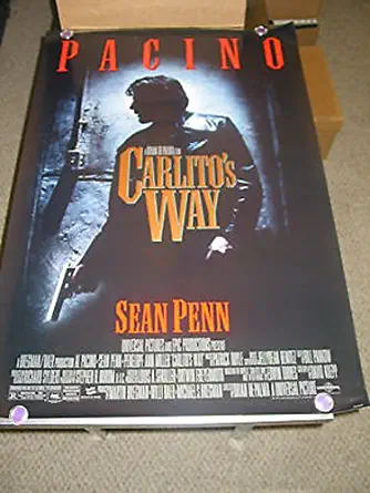 CARLITO'S WAY/ ORIG. U.S. ONE SHEET MOVIE POSTER (AL PACINO/SEAN PENN)