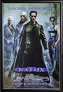 The Matrix Movie Poster Framed (Black) Size 24x36