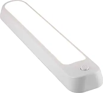 GE Wireless LED Light Bar 12in, Battery Operated, Bright Light, Energy Efficient, No Wiring Necessary, Easy to Install, Stick-on Anywhere, White, 41213