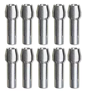 Dremel Rotary Tool Replacement (10 Pack) 1/8" Collets 2615000480 # 480-10pk