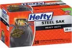 Hefty E24530 Trash Bag 39Gallon Draw