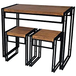 Atlantic Dining Table Set Black