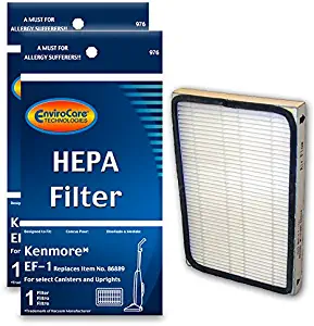 EnviroCare Replacement Kenmore Vacuums Using The EF-1 2 Filters, White