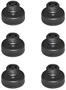 Replacement for Bissell Cap and Insert Assembly 6 Pack, for Powerfresh Steam Mops, 2038413