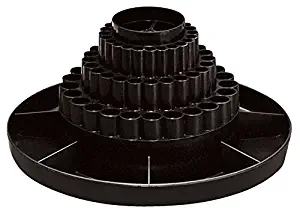 Alvin, Spin-O-Tray, Rotating Desktop Receptacle - Black