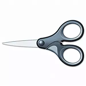 Fiskars Cushion Grip 300 Series Scissors, Left/Right Hand , 5 Inches, 2.75-Inch Cut (1237507797)