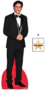 Fan Pack -Shah Rukh Khan Lifesize Cardboard Cutout / Standee - Includes 8X10 (25X20Cm) Star Photo