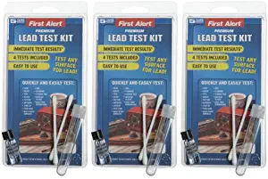 First Alert LT1 Premium Lead Test Kit, 3-Pack