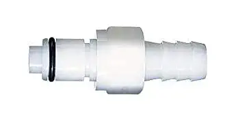 CPC (Colder) PLC22005 Quick-Disconnect Hose Barb Insert; Straight-Through, 5/16" Tube ID, Acetal