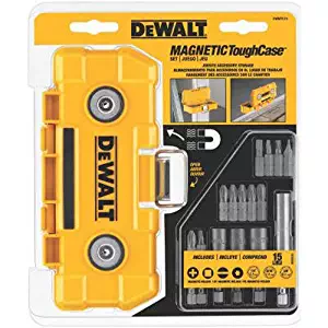 DEWALT DWMTC15 15-Piece Magnetic ToughCase