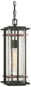 Minka Lavery Outdoor Pendant Lighting 72494-68 San Marcos, 1-Light 60 Watts, Black