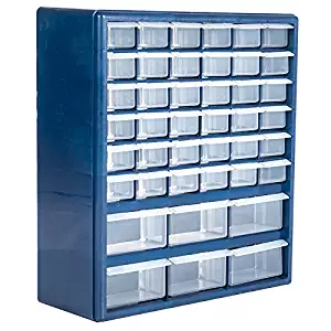 Stalwart Deluxe 42 Drawer Compartment Storage Box