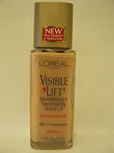 L'oreal Visible Lift - Line Minimizing & Tone Enhancing Makeup - Normal to Oily Skin - SPF 17 - 1.0oz - Natural Ivory 144