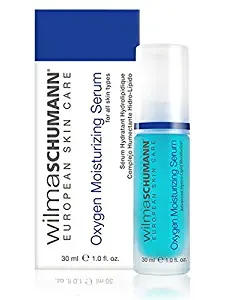 WILMA SCHUMANN Oxygen Moisturizing Serum – Pure Oxygen Boosting Hydrator to help firm and repair Normal, Combination, Oily, and Acne-Prone Skin Types (1 Ounce / 30 Milliliter)