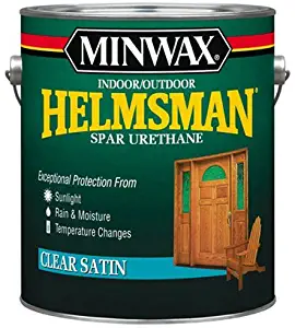 Minwax 13205000 Helmsman Indoor/Outdoor Spar Urethane, 1 gallon, Satin