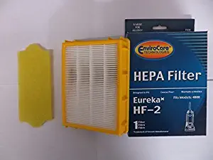 EnviroCare Replacement HEPA Vacuum Cleaner Filter Set for Eureka HF-2 Filters and 70082 Filters