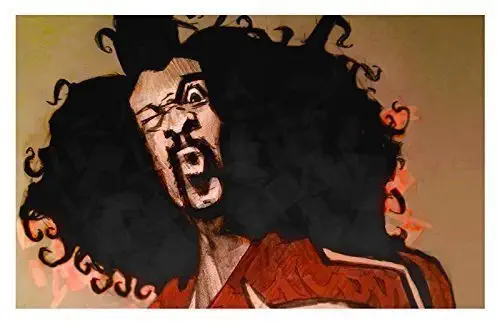 Who's da Mastah?! Giclee print from a pencil drawing