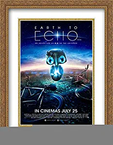 Earth to Echo 28x36 Double Matted Large Gold Ornate Framed Movie Poster Art Print