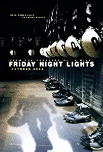 FRIDAY NIGHT LIGHTS MOVIE POSTER 2 Sided ORIGINAL Advance 27x40 BILLY BOB THORNTON