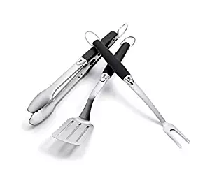 Weber 6630 Original 3-Piece Stainless Steel Tool Set